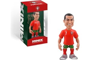 MINIX - Football Stars #7 - Portugal - Cristiano Ronaldo CR7 - Figurine à Collectionner 12 cm