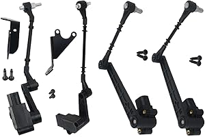 TGKUKNOB Set of 4 Front & Rear Left + Right Air Suspension Height Level Sensors Replacement for 2002-2012 Ra-nge Ro-ver MK III L322 3.0 3.6 4.2 4.4 5.0 LR020626 LR020627 LR020628 LR020629