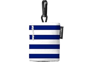 Alpine Innovations Spudz Classic Microfiber Cloth, Screen Cleaner and Lens Cleaner, Nautical Stripes, Large, 10 x 10 Inches