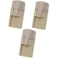 G9 Lamp Holders,Pack of 3 G9 Keyless Ceramic Halogen Socket with Back Cover for G9 Light Bulb