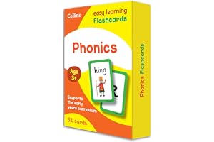 Phonics Flashcards: Ideal for home learning