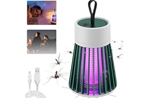 HOIDOKLY Mozzguard Mosquito Zapper, 2024 New Best MozzGuard Mosquito Zapper, Portatile Buzzbug Mosquito Killer, MozzGuard Pro, Zaptek Mosquitoes Zapper per per Esterno e Interno (B-Green)