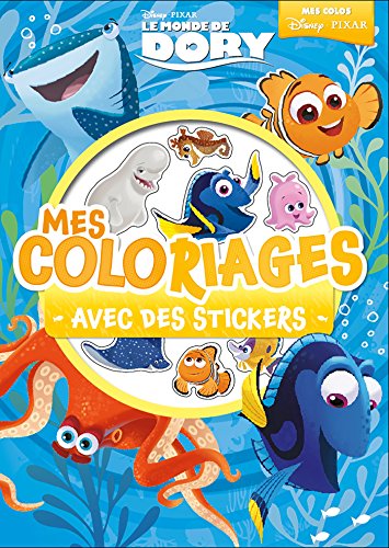 Dory, Le Monde de Dory, MES COLORIAGES AVEC STICKERS