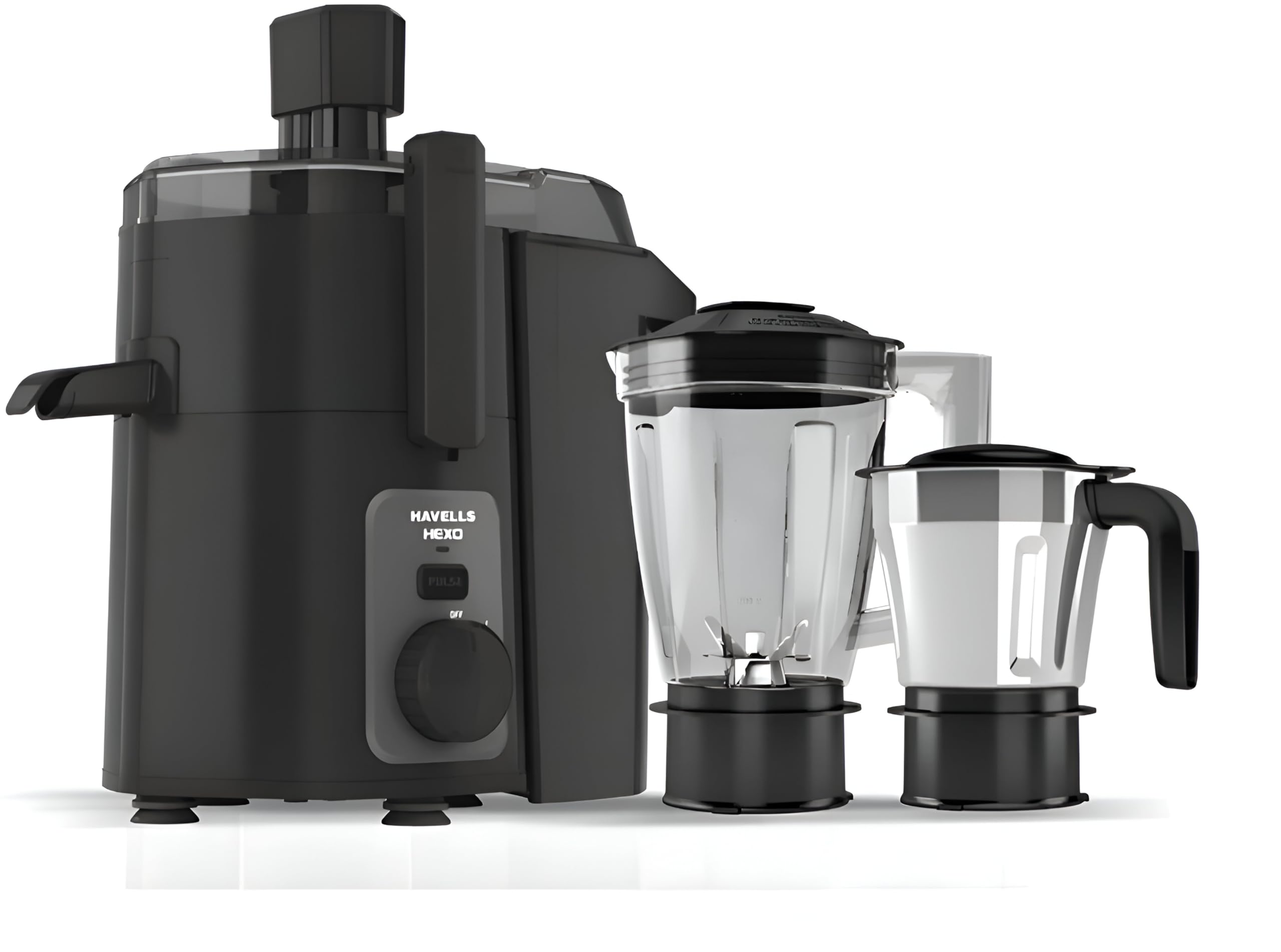 Havells Hexo 950W Juicer Mixer Grinder Review: Powerful Motor, Long Run Time & Durable Construction