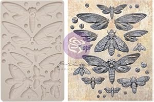 PRIMA MARKETING INC Finnabair Decor Moulds 5"X8"-Nocturnal Insects