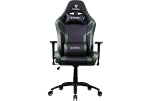 Oversteel - DIAMOND Silla de Gaming Profesional Polipiel, Reposabrazos 3D, Ajustable en Altura, Reclinable 180º, Pistón Gas Clase 4, Hasta 150Kg, Color Verde