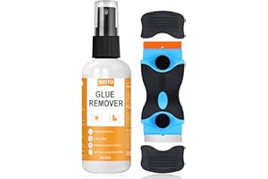 ‎MIIOTO Miioto Aufkleberentferner, Sekundenkleber Entferner, Klebereste Entferner Fensterrahmen, Klebstoffentferner Extra Stark Vignetten Entferner, Entfernt Aufkleber von Fast Jeder Oberfläche 50ml