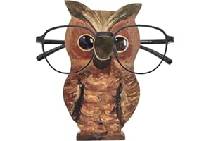 OKUYAN Glasses Holder Stand Animal Spectacle Holder Stand Owl Shaped Eye Glasses Holder Stand Novelty Sunglasses Holder Decorative Stand for Eyeglasses Home Office Desk Decor Accessory Birthday Gift