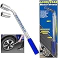 Goodyear Wheel Master Wrench Perfect for Removing and Fitting Wheel Nuts| Strong and Durable| Extends to 530mm| Complete with Sockets for 21-23mm and 17-19mm|Extra Long Handle Increases Torque