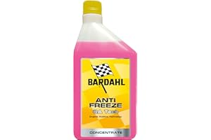 Bardahl - Antifreeze OA Tech Concentrate - Liquido Refrigerante Anticongelante, Liquido Radiatore per Auto, Moto e Veicoli Commerciali con Fluidi Oat, -37°C +108°C, 1 Litro