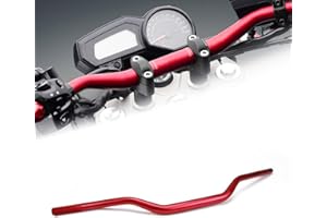 JFG RACING Manubri da moto 1 1/8 "28mm Maniglia tubi - CR125 CR250 CR500 CR500 CRF250R CRF450X - Rosso