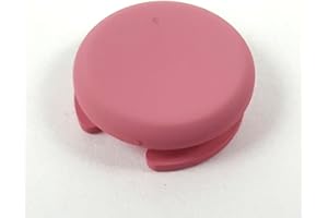 GGZONE Capuchon de pouce analogique de remplacement pour joystick 3DS 3DS LL 3DS XL New 3DS LL XL (rose)