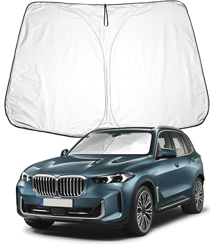 Pare-soleil Pare-brise Pour BMW X5 (E53 E70 F15 G05 F95) - Anti-UV, Isolation Thermique, Pliable | Protection Intimité
