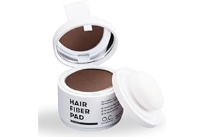 ‎O.C. HAIRCARE O.C. HAIRCARE Ansatzpuder zur Haarverdichtung für Frauen & Männer - für Geheimratsecken, Scheitel & Haaransatz - von führenden Salons empfohlen - 9 Farben - widerstandsfähiges Haarpuder (Hellbraun)