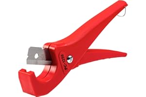 RIDGID 23488 Modelo PC-1250 Cortador de tubos y tuberías plásticas de un solo golpe, Cortador de tubos de 3 mm a 41 mm