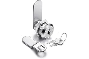 DAQIEPIN 1pc serratura a camma in acciaio inossidabile serratura della cassetta postale di sicurezza serratura a camma del cassetto dell'armadio per l'armadietto della porta e la cassetta delle lettere