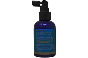 PURA D'OR Serum zapobiegające wypadaniu włosów, terapia energetyczna, 4 uncje PURA D'OR