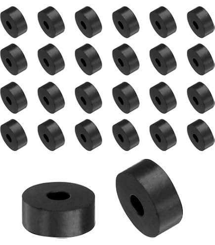 5 Joints Toriques Noir 80mm Diamètre Extérieur - 4mm Épaisseur - Caoutchouc Étanche