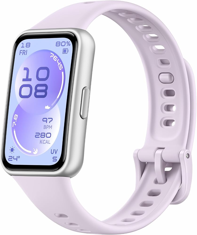 HUAWEI Band 11 Akıllı Saat, 1.62″ AMOLED Ekran, 1500 nit, Spor ve Aktivite Takibi, Kalp Atış Hızı ve SpO2 Ölçümü, 14 Güne Varan Pil Ömrü, Duygusal Zindelik Özellikleri, 5 ATM Suya Dayanıklılık, Mor