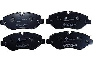 AutoMentum AM29192.4 Kit Pastiglie Freno di 4 per MERCEDES-BENZ VITO / MIXTO FURGONATO (W639) 2003- Assale anteriore e altri veicoli
