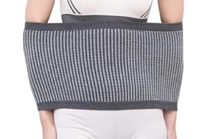 Faxianther Damen Herren Kinder Elastisch Wärmegürtel Rückenwärmer Weiche Dicken Kaschmir Nierenwärmer Rückenstützgürtel Leibwärmer Hüftwärmer Winter Nieren Wärmer Bauch Taille Unterstützung