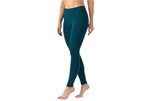 Merry Style Leggings Lunghi Donna in Viscosa con Elastan Ampia Pantaloni Donna Banda Elastica Leggins Donna per Casa Palestra Tempo Libero MS10-143