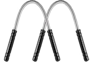 SHENLONG 2 Pieces Black Facial Hair Remover Quick Hair Removal Epilator Tool,Facial Hair Remover Manual Epilator Spring Face Hair Roller Threading Epilator Tools for Face Hair Removing Tool