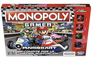 Monopoly E1870105 Gamer Mario Kart (Versión Española), Multicolor, Tamaño Único