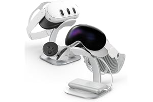Spigen DR110 Stativ Designad för Samsung Galaxy XR (2025), Apple Vision Pro M2 (2024) och Meta Quest 3 / Meta Quest 3S Univer