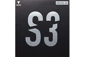 VICTAS Spectrum Spectrum S3 SPECTOL 210030 Table de Tennis de Table Souple Rouge/Noir