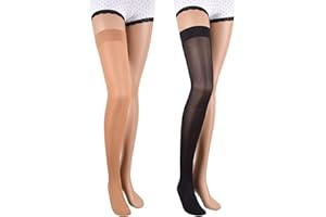 23-32 mmHg ASSISTICA® medyczne pończochy uciskowe klasy 2 z zamkniętym czubkiem, zapasowe pończochy / alternatywa dla pończoch ortopedycznych do domu sanitarnego