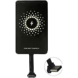 MyMAX – USB Type C 1300mA Magic Tag Super-Fast Qi Wireless Charging Receiver and Adapter Compatible with Google Pixel, Samsun