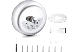 SVUPUE Ausziehbare Wäscheleine 304 Edelstahl, Versenkbare Wäscheleine, 2,8 m Nylonfaden, Geeignet für Zimmer, Balkone,Einziehbare Wäscheleine