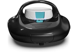 TALOSBO Pleco Se Poolroboter 130 Mins Reinigung, Poolsauger Akku mit 2.5h Aufladen, Automatische Poolreiniger Ideal für Oberirdische Pool bis zu 80 m²