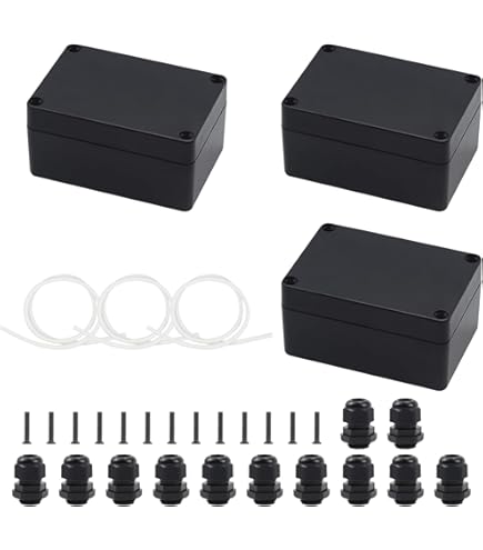 Scatole Derivazione Stagna IP65 OMIGA - 2 Pezzi Con Connettori Per Progetti Elettrici