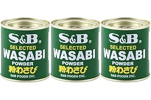 S&B Wasabi Powder (30g) - Japanese Horseradish (Pack of 3)
