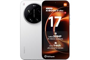 17 Ultra, 16+ , Leica 200MP 75–100 mm teleobjektiv, LOFIC HDR-teknik, Xiaomi HyperAI, Leica APO optis
