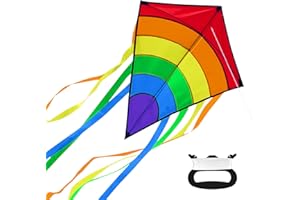 Flintronic Aquiloni Grande, Aquilone per Bambini e Adulti, Aquiloni a Linea Singola, Attività All'Aperto per Principianti