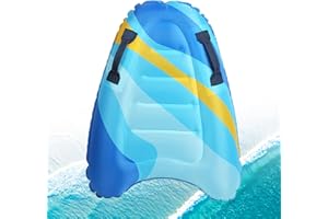 WakiHong 1 Stück Weiche BodyboardsTragbares Schwimmbrett Aufblasbares Surfbrett Aufblasbare Bodyboard Schwimmhilfe für Strandurlaub Sommerparty Pool Float Surfbrett