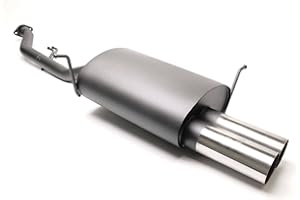 TA Technix Sportendschalldämpfer 2x76mm BMW 3er E36 Compact