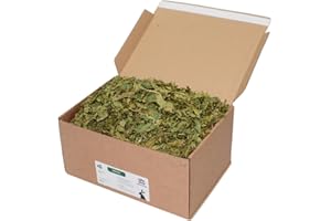 The Hay Shed Plantain Leaves 600g – Foraging Food, Natural Treats for Rabbits, Guinea Pigs, Hamsters, Tortoise, Chinchillas & More – High Fibre, Pesticide Free Small Pet Treats