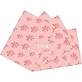 ZYBUX - Scented Drawer Liners - Fragrance for Home's Drawers Shelf Liner Wardrobes, Cabinets, Dresser and Closet | Drawer Liner - 4 Sheets - 43cm x 58cm (Rose)