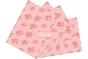 ZYBUX - Scented Drawer Liners - Fragrance for Home's Drawers Shelf Liner Wardrobes, Cabinets, Dresser and Closet | Drawer Liner - 4 Sheets - 43cm x 58cm (Rose)