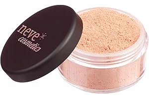 Neve Cosmetics fondotinta minerale in polvere High Coverage coprente, adatto a pelli da normali a grasse | "Medium Neutral"