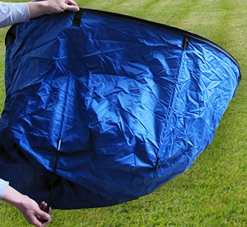 AquaForte Faltbecken Flexi Bowl Durchmesser 120 x H 60 , blau, inkl. Abdecknetz und praktischer Tasche - 3