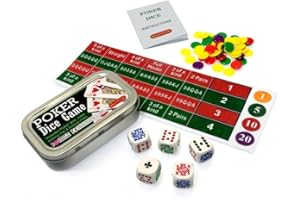 Brimtoy Pocket/Travel Poker Dice game