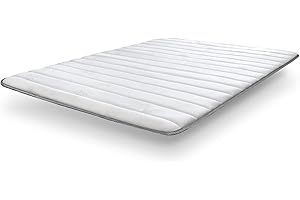 SonnoMATTRESS Topper Viscoelástico Aloe Vera Confort 105x180x3cm –Visco Suave Efecto Nube, Tejido Aloe Vera hipoalergénico, Transpirable 3D, Mejora el Confort y prolonga la Vida del colchón