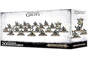WARHAMMER AGE OF SIGMAR Games Workshop Warhammer AoS - Gloomspite Gitz Grots 99120209010 Noir