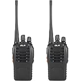Coverzone 2 Adet BF-888S PMR446 El Telsizi 16 Kanal 446MHz-446.2Mhz 0.5W VOX CTCSS DCS G&uuml;r&uuml;lt&uuml; Azaltma Uzun Menzil Dahili Fen