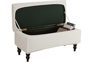 RTSFKFS Elasticizzato Copri Pouf Rettangolare Apribile, Copri Ottomano Pouf Rettangolare Contenitore Copri Pouf Poggiapiedi Copertura per Cassapanca Fodera Panca Pieghevole,Milky,bMedium ( Color : #27 , Size